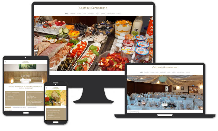 Webseite für Gasthaus Berneburg - Sontra